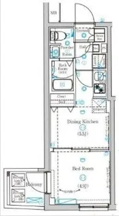Mind Higashijujo【4階】の間取り