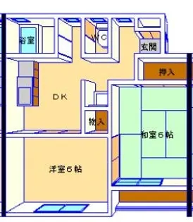 エスペランス【1階】の間取り