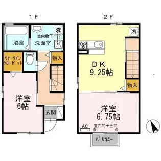 石川県野々市市矢作1【一戸建】の間取り