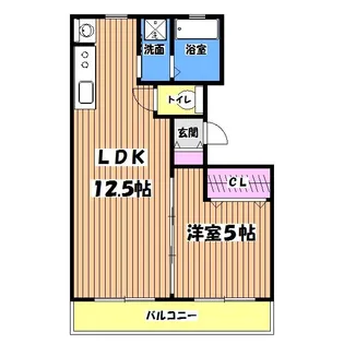 第2ミネマンション【3階】の間取り