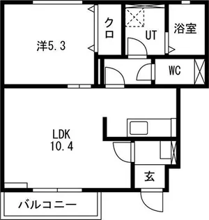 Lien(リアン)B【1階】の間取り