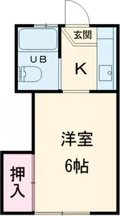 ハイツイシカワ【1階】の間取り