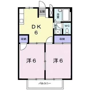 ドルフィン 1【2階】の間取り