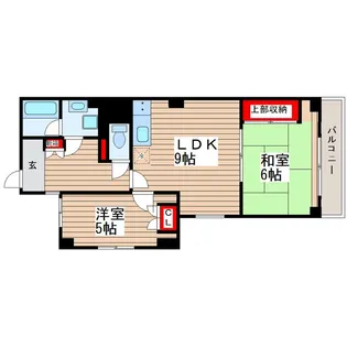 アーバンタニ【5階】の間取り