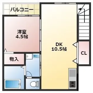 TJ曽屋A【2階】の間取り