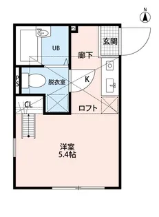 リコルド西横浜【1階】の間取り