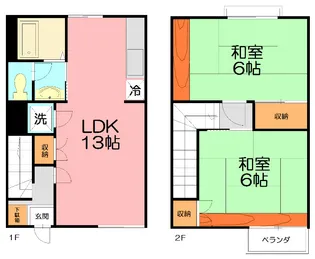 サンベルテ戸塚の間取り