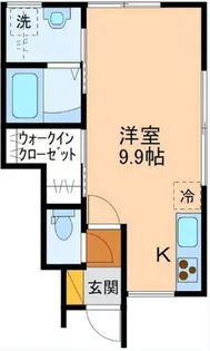 クレア B棟【1階】の間取り