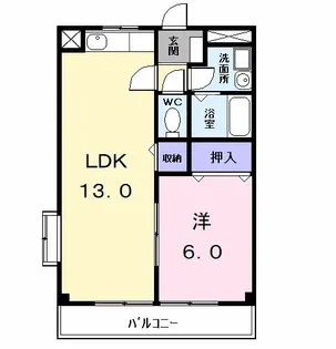 愛知県名古屋市中川区かの里1【マンション】の間取り