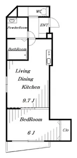 千葉県千葉市中央区今井3【マンション】の間取り