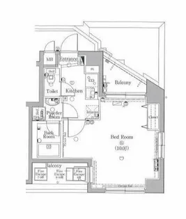 アルテシモ大森【8階】の間取り