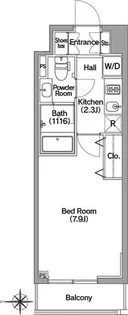 コンフォリア馬込【3階】の間取り
