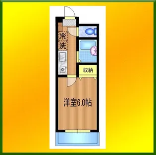 サンライズ田無V【1階】の間取り