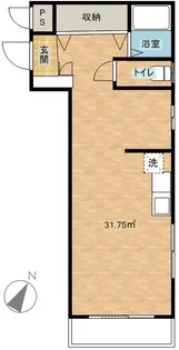 Hillside Lane【2階】の間取り