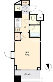 パレステュディオ御茶ノ水【10階】の間取り