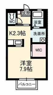 ディアスKY【1階】の間取り