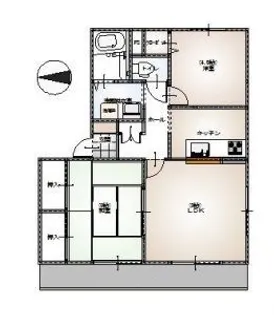 エルフローラ【2階】の間取り