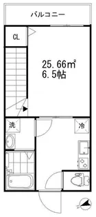 東京都杉並区上荻3【アパート】の間取り