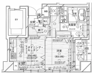 東京都中野区弥生町1【マンション】の間取り