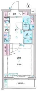 東京都墨田区立花1【マンション】の間取り