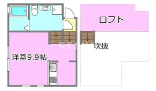 デラッセ【1階】の間取り