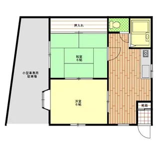 雪ヶ坂ビレッジ【1階】の間取り