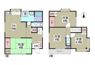 埼玉県深谷市原郷【一戸建】の間取り