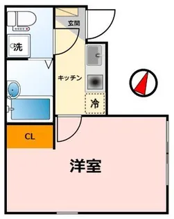 レジェンド横浜中央【2階】の間取り