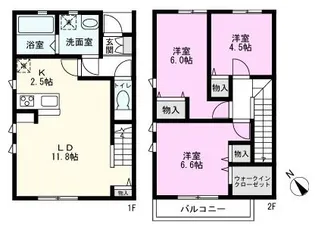 フェリーチェ【1階】の間取り
