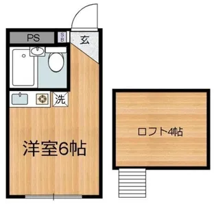 パークプルメリア【1階】の間取り