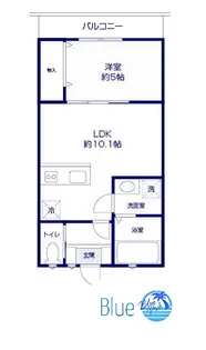 Ruhe東逗子【2階】の間取り
