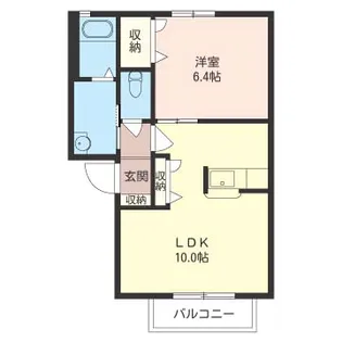 ピアチェーレ【1階】の間取り