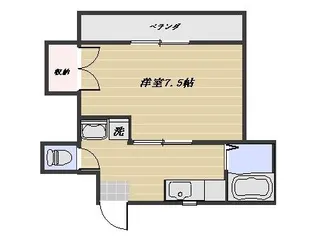中屋ビル【3階】の間取り