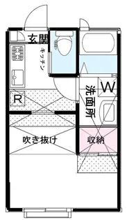 リヴィエ-ル氷川台【2階】の間取り