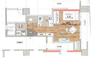 辰巳マンション【3階】の間取り
