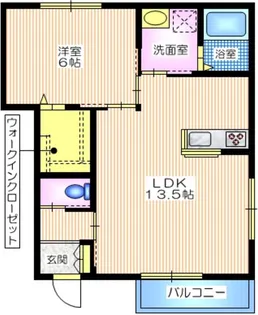 KONAYA北鎌倉【1階】の間取り