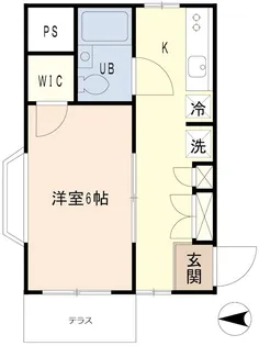 メゾンガーデニア【1階】の間取り