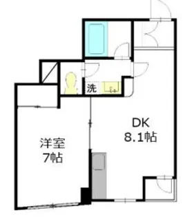 ラ・カーサ・エスペランザ【2階】の間取り
