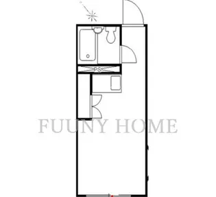 カーサソラール中目黒【1階】の間取り