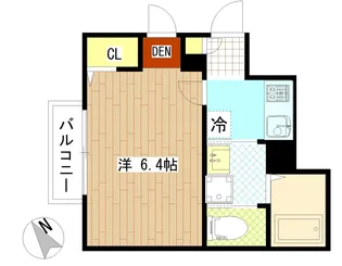 LibraCourt八幡【1階】の間取り