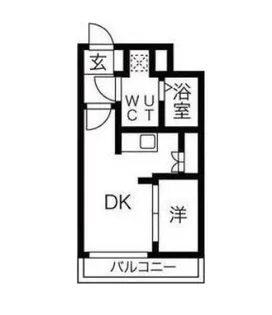 アスコット八幡【3階】の間取り