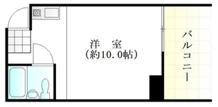 アルティメイトbuilding天満(旧第5小谷ビル)【5階】の間取り