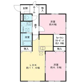 グランデ【3階】の間取り