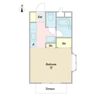 リーベンツェレII【1階】の間取り