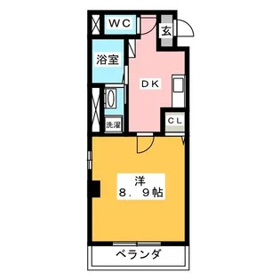 セピアコートMK【2階】の間取り