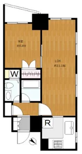 グランドメゾン根津【9階】の間取り