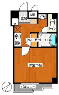 サンクレール立川【2階】の間取り