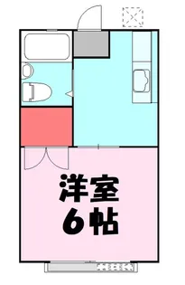 ホープハイツ【2階】の間取り