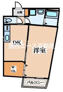 カーサフォルトゥナート額田駅前【3階】の間取り
