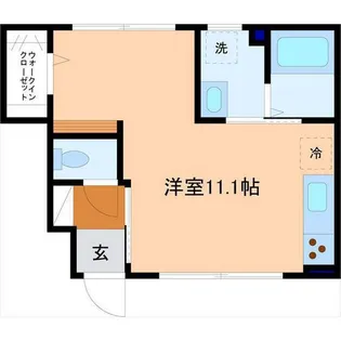 オリーブドール【1階】の間取り